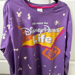 Disney Purple Long Sleeve Tee